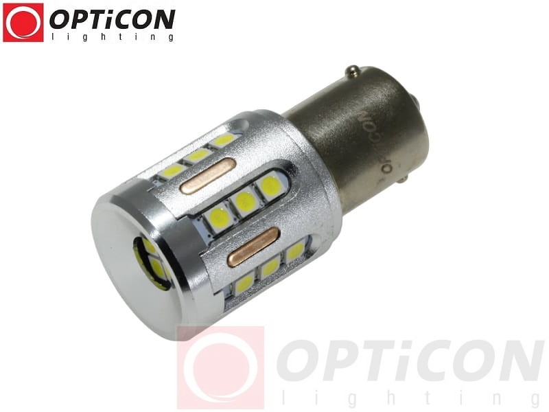 Peugeot 5008 - Światło wsteczne / cofania LED P21W Ba15s Opticon Premium - 1 żarówka