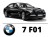 BMW 7 F01 - Zestaw oświetlenie kabiny LED 4000K Standard - 19 żarówek