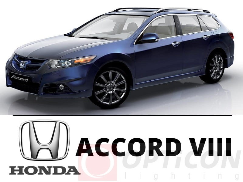 Honda Accord VIII Tourer - Zestaw oświetlenie kabiny LED 4000K Standard - 13 żarówek