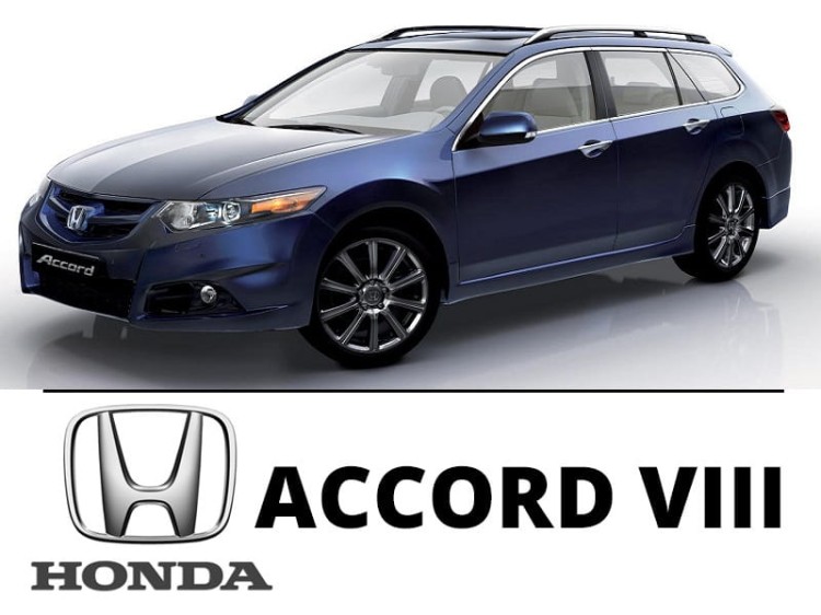 Honda Accord VIII Tourer - Zestaw oświetlenie kabiny LED 4000K Standard - 13 żarówek