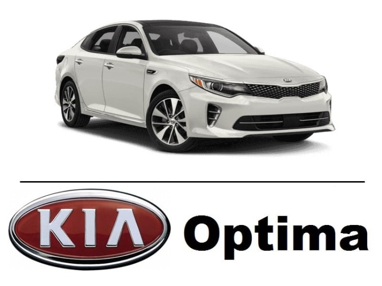 KIA Optima IV - Zestaw oświetlenie kabiny LED 4000K Standard - 8 żarówek