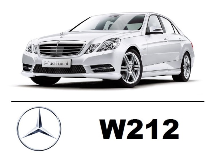 Mercedes E W212 Sedan - Zestaw oświetlenie kabiny LED 4000K Standard - 19 żarówek