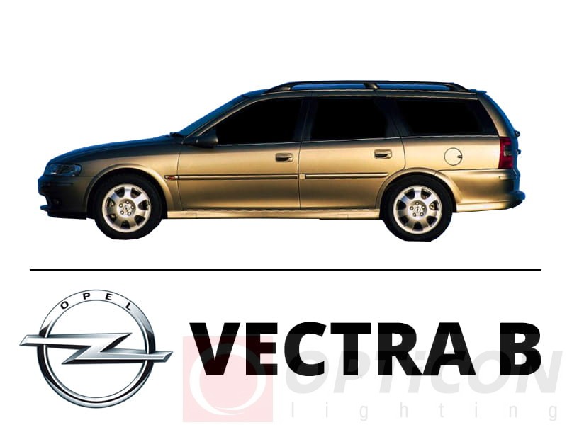Opel Vectra B - Zestaw oświetlenie kabiny LED 4000K Standard - 11 żarówek