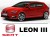 Seat Leon III - Zestaw oświetlenie kabiny LED 4000K Standard - 8 żarówek