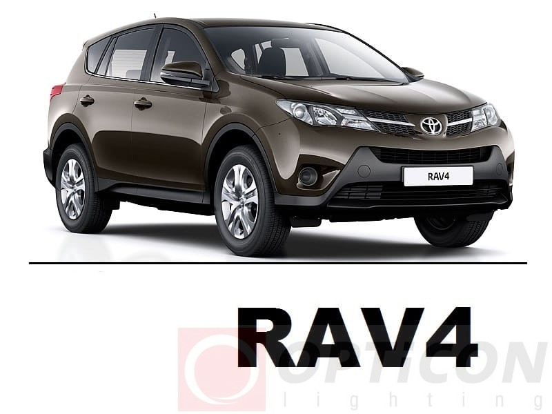 Toyota Rav4 IV - Zestaw oświetlenia kabiny LED 4000K Standard - 6 żarówek