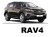 Toyota Rav4 IV - Zestaw oświetlenia kabiny LED 4000K Standard - 6 żarówek