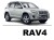 Toyota Rav4 III - Zestaw oświetlenia kabiny LED 4000K Standard - 6 żarówek