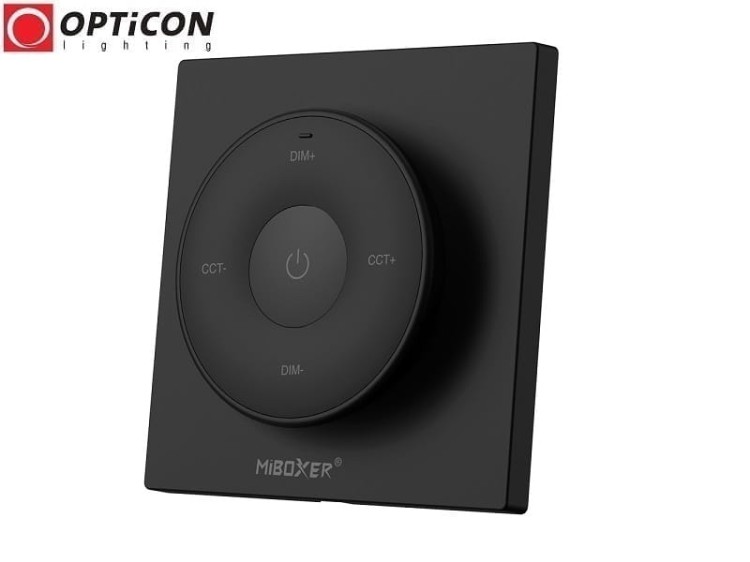 Pilot Mi-Light K1-B MONO / CCT 1x Strefowy Radiowy 2,4G - Czarny