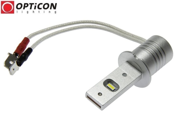 Żarówka LED H3 11W 12V 24V DC 1100lm 6000K OPTICON PREMIUM