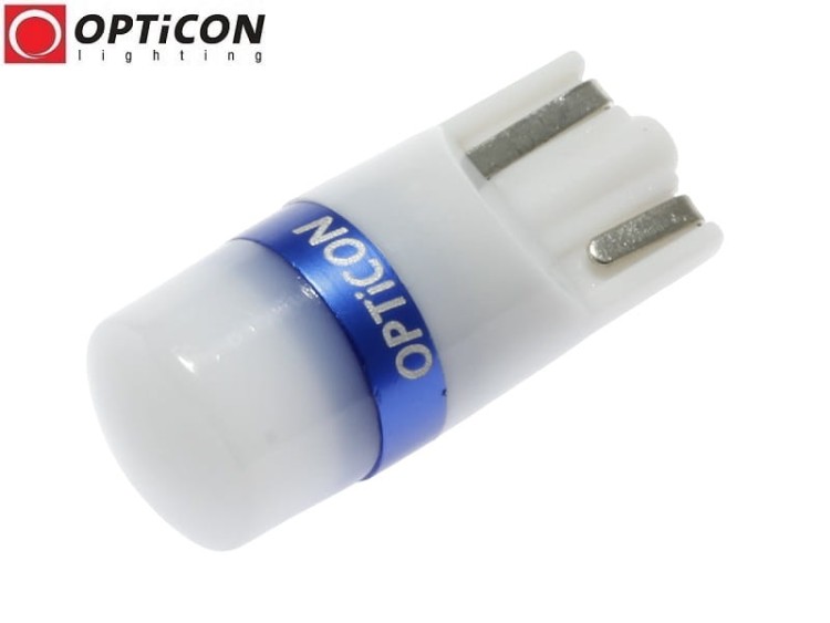 Żarówka Led W5W T10 12V DC 1x SMD 3030 Biały Neutralny 4500K OPTICON PREMIUM