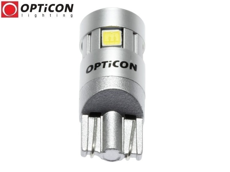 Żarówka Led W5W T10 12V DC 5x SMD 3030 Biały Neutralny 4500K OPTICON PREMIUM