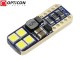 Żarówka Led W5W T10 12V DC 8x SMD 3030 Biały Zimny 6000K OPTICON PREMIUM