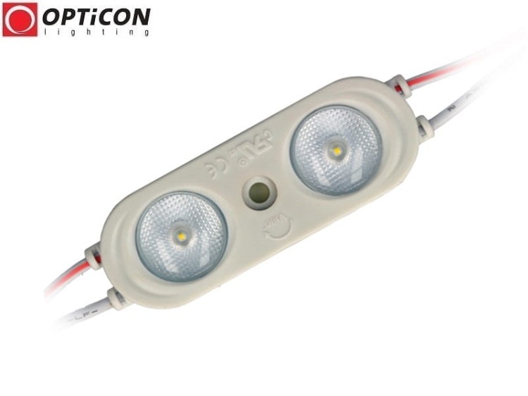 Moduł LED 12V 2W IP67 180st 2x SMD2835 Biały Neutralny 4000K