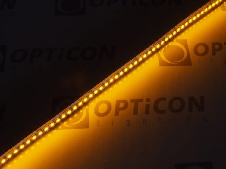 Taśma LED 12V 1500 SMD 2216 10mm IP20 18W/m Żółty OPTICON PREMIUM