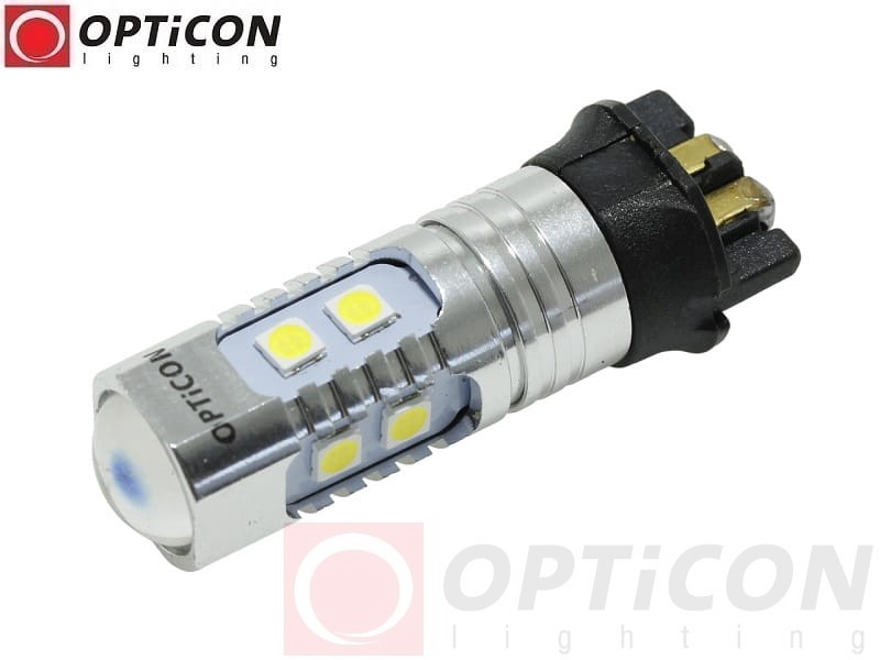 Żarówka Led PW24W 12V DC 10x SMD3030 Biały Zimny 6000K OPTICON PREMIUM
