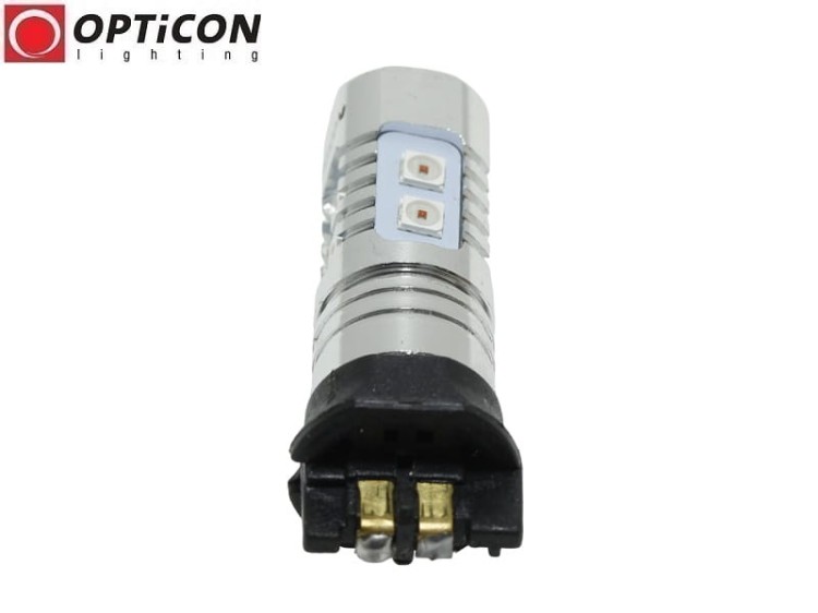 Żarówka Led PWy24W 12V DC 10x SMD3030 Pomarańczowy OPTICON PREMIUM