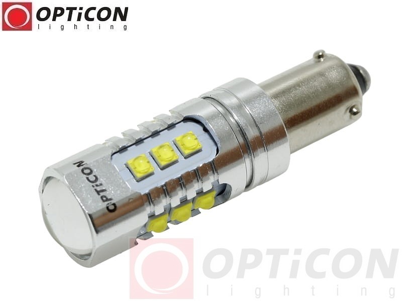 Renault Clio IV - Światło wsteczne / cofania LED H21W Bay9s Opticon Premium - 1 żarówka