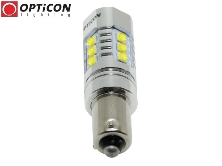 Citroen C5 III - Światło wsteczne / cofania LED H21W Bay9s Opticon Premium - 1 żarówka