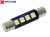 Żarówka Led C1,2W 30mm 12V DC 4x SMD 3030 Biały Zimny 6000K OPTICON