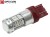 Żarówka Led W21W T20 7440 12V 42x SMD 3030 Czerwony CANBUS PREMIUM