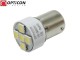 Żarówka Led R5W Ba15s 12V 24V DC 5x SMD5050 Biały Zimny OPTICON PREMIUM