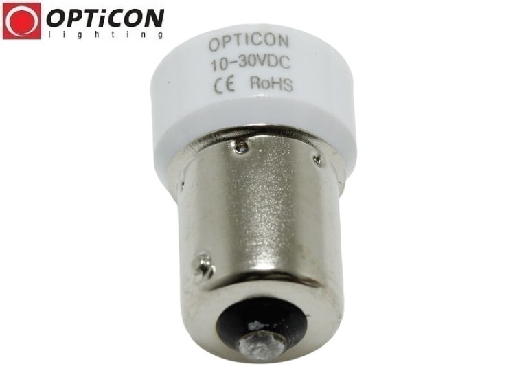 Żarówka Led R5W Ba15s 12V 24V DC 5x SMD5050 Biały Zimny OPTICON PREMIUM