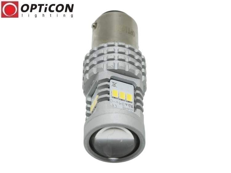 Żarówka Led P21/5W Bay15d 12V DC 14x SMD3020 Biały Zimny CANBUS OPTICON PREMIUM