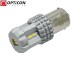 Żarówka Led P21W Ba15s 12V DC 12x SMD3020 Biały Zimny 6000K OPTICON PREMIUM