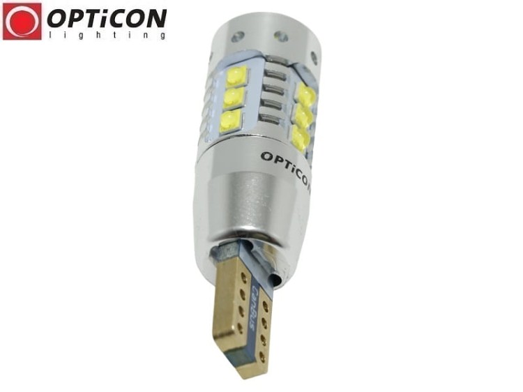 Żarówka Led W16W T15 12V DC 16x CREE SMD Biały Zimny 6000K CANBUS OPTICON PREMIUM