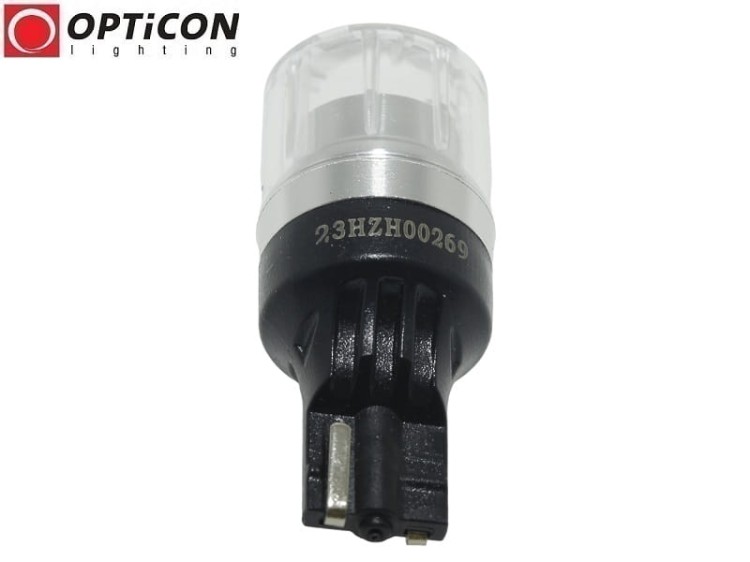 Żarówka Led W16W T15 12V DC 4x SMD 3030 Czerwony CANBUS OPTICON PREMIUM