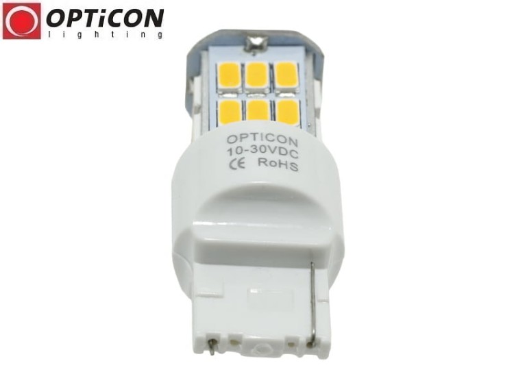 Żarówka Led Wy21W T20 7440 12/24V DC 30x SMD5730 Pomarańczowy OPTICON PREMIUM