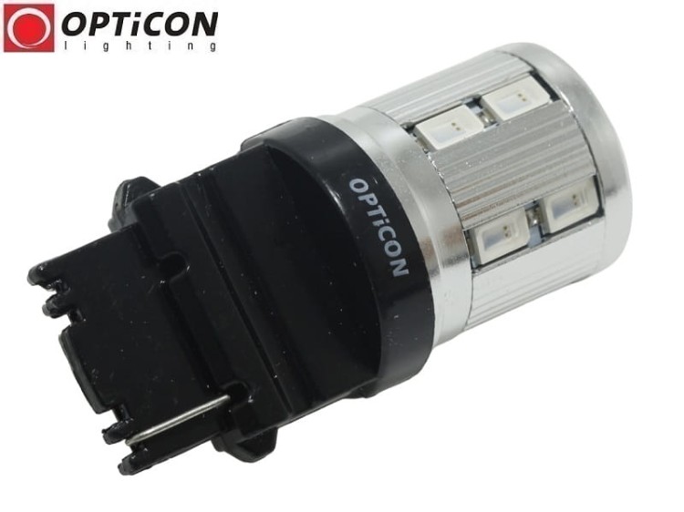 Żarówka Led P27W 3156 12V 17x SMD 5630 Pomarańczowy OPTICON PREMIUM