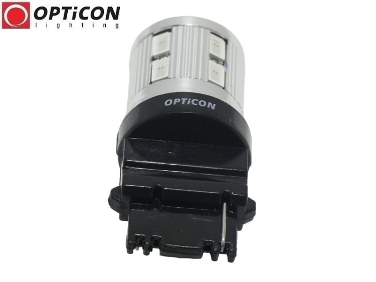 Żarówka Led P27W 3156 12V 17x SMD 5630 Pomarańczowy OPTICON PREMIUM