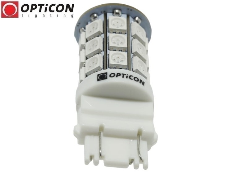 Żarówka Led P27/7W 3157 30x SMD5050 DUAL COLOR 3/27 CW OPTICON