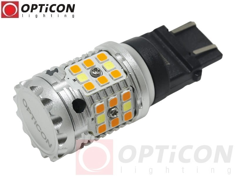 Żarówka Led P27/7W 3157 40x SMD 3030 DUAL COLOR 10/30 CW OPTICON PREMIUM