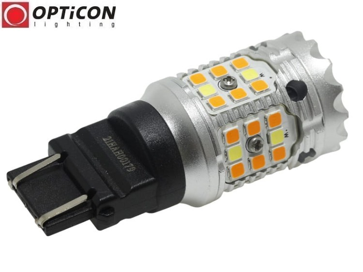 Żarówka Led P27/7W 3157 40x SMD 3030 DUAL COLOR 10/30 CW OPTICON PREMIUM