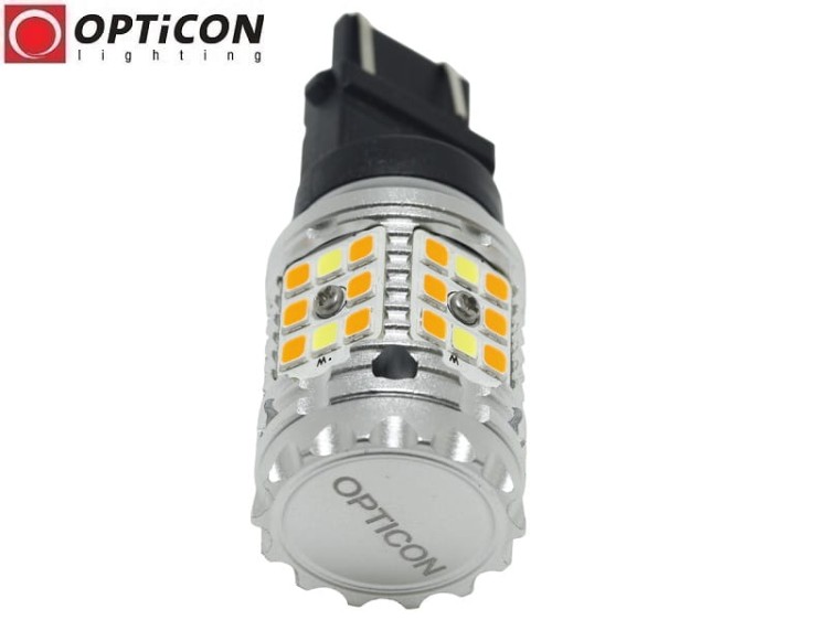 Żarówka Led P27/7W 3157CK 40x SMD 3030 DUAL COLOR 10/30 CW OPTICON PREMIUM