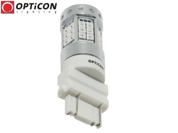 Żarówka Led P27/7W 3157 42x SMD 3030 DUAL COLOR 18/24 RED OPTICON PREMIUM