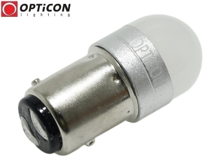 Żarówka Led P21/5W Bay15d 12V 24V DC 3D SMD3030 Biały Zimny 6000K OPTICON PREMIUM PREMIUM