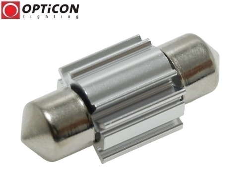 Żarówka Led C5W 31mm 12V DC 4x SMD 3030 Biały Zimny 6000K CANBUS OPTICON PREMIUM