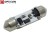 Żarówka Led C5W 36mm 12V 24V DC 3x SMD 5050 Czerwony OPTICON