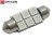 Żarówka Led C5W 36mm 12V 24V DC 6x SMD 5050 Niebieski OPTICON