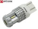 Żarówka Led W21W T20 7440 12V 12x SMD 3020 Biały Zimny 6000K CANBUS OPTICON PREMIUM