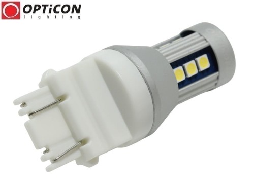 Żarówka Led P27W 3156 12V 15x SMD 3030 Biały Zimny 6000K CANBUS PREMIUM