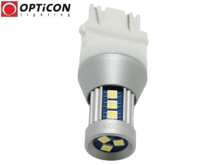 Żarówka Led P27W 3156 12V 15x SMD 3030 Biały Zimny 6000K CANBUS PREMIUM