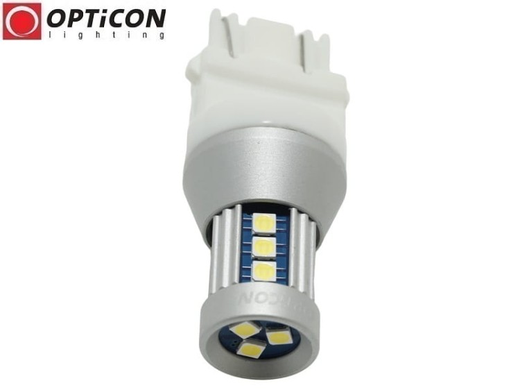 Żarówka Led P27/7W 3157 12V 15x SMD 3030 Biały Zimny 6000K CANBUS PREMIUM