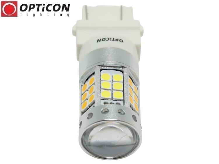 Żarówka Led P27/7W 3157 42x SMD 3030 DUAL COLOR 18/24 CW OPTICON PREMIUM