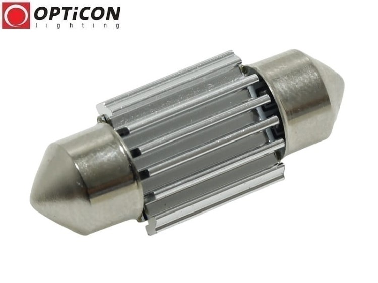 Żarówka Led C5W 31mm 12V DC 4x SMD 3030 Biały Zimny 6000K CANBUS OPTICON PREMIUM
