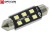 Żarówka Led C10W 42mm 12V DC 6x SMD 2835 Biały Zimny 6000K CANBUS OPTICON PREMIUM