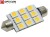 Żarówka Led C10W 42mm 12V 24V DC 9x SMD 5050 Biały Ciepły 3000K OPTICON